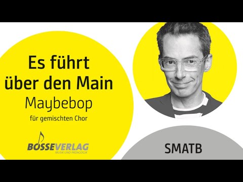 It leads across the Main River - made for choirs