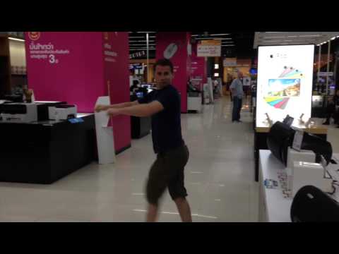 Random mall dance in Thailand