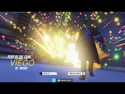 POTG! Cassidy (McCree) Gale Gameplay OVERWATCH GAMEPLAY SEASON 35 TOP 500