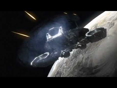 Stargate sg1  space battle