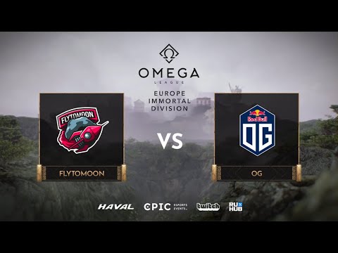 FlyToMoon vs OG, OMEGA League: Europe, bo3, game 1 [Jam & Maelstorm]