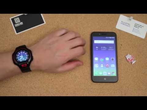 ALCATEL ONETOUCH GO WATCH   How to Pair Using Bluetooth