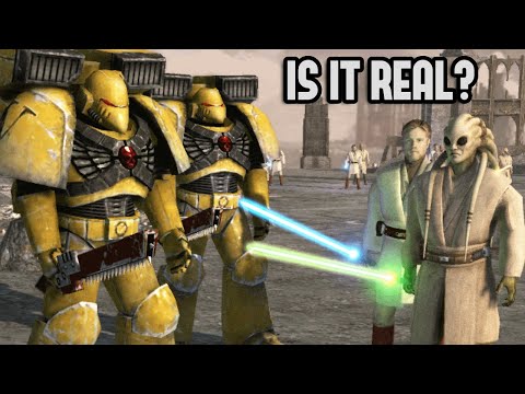 20 Assault Marines (Warhammer 40K) vs 40 Jedi Knights (Star Wars) - Who will Survive?