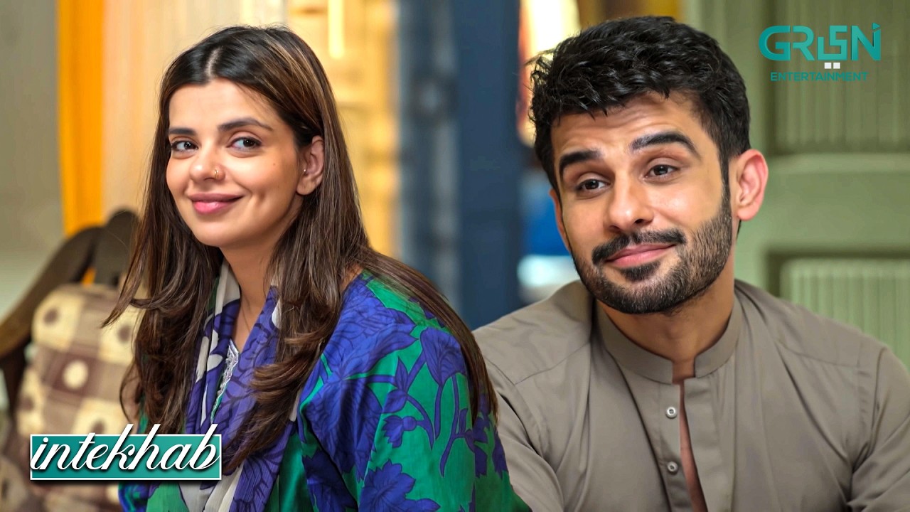 Tumhari Har Adda Dilkash Lagti Hai !! Sukaina Khan - Fahad Sheikh | Intekhab | Green TV