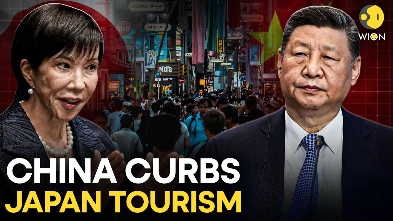 China-Japan Tensions LIVE: China Curbs Tourism After Japan PM Remarks | WION