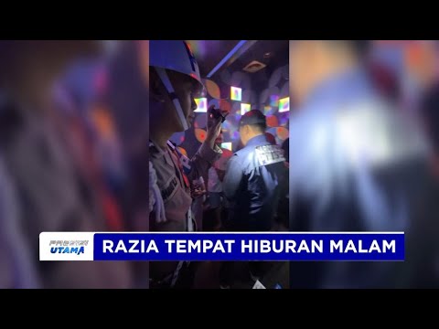 POLISI AMANKAN 8 ORANG DARI TEMPAT HIBURAN MALAM