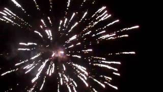 preview picture of video 'New Year's Eve, Dec. 31, 2010 Fireworks Display, Covington, LA'