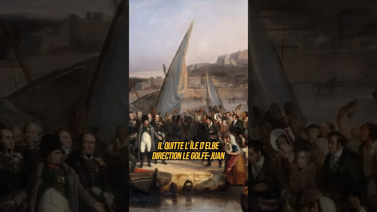 Napoléon s’échappe et octroie la légion d'honneur à ses hommes avant qu’il ne reprenne le pouvoir