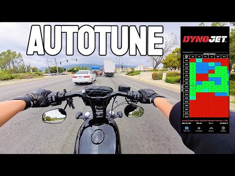 My Harley Runs Better with an Autotune, I think. [Dynojet Power Vision 4 Autotune]