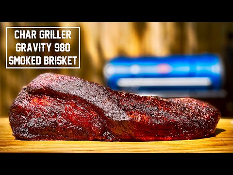 Char Griller Gravity Fed 980 Smoked Brisket | Beef Tallow Brisket