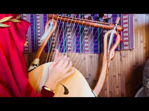 Minerva Life Weaving Reiki ASMR With Ancient Greek Lyre Music