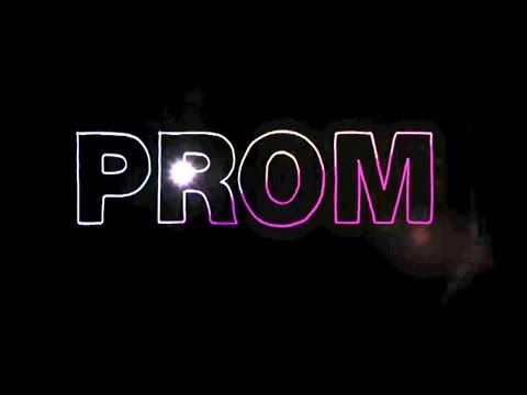 Trailer frame: balloons, ladders, and string lights as students scramble to finish the prom setup