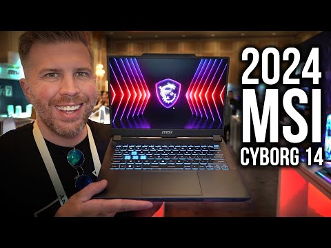 video - MSI Cyborg 14, i7-13620H, RTX 4060, 16 GB DDR5-5200, 512 GB SSD, FHD+ 144 Hz 100% sRGB