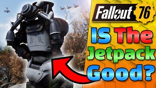 Is the SECRET Service Jetpack WORTH THE GRIND! - Fallout 76 Wastelanders