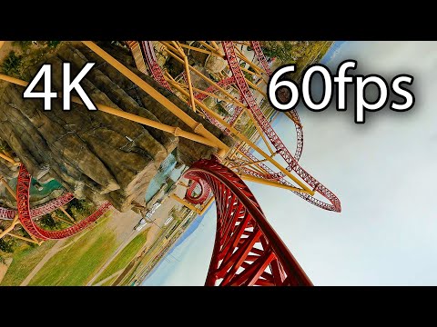 Cannibal front seat on-ride 4K POV @60fps Lagoon