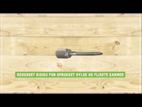 Byggmakker Proff - ESSVE Pluss karmskrue