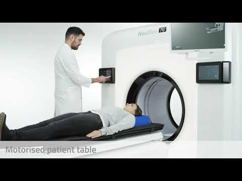 NewTom 7G   MOTORISED PATIENT TABLE