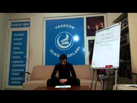 Trabzon Ülkü Ocakları- Türkistan Lideri