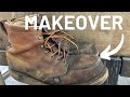 Thorogood Moc Toe Boot Restoration Total Boot Makeover