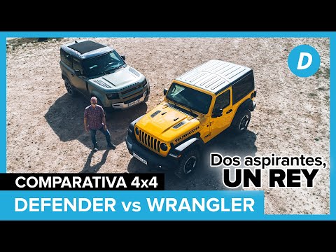 4×4 Test to the limit! Land Rover Defender 90 vs Jeep Wrangler Rubicon 2021 | English subtitled