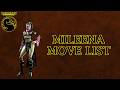 Mortal Kombat Deception Mileena Move List