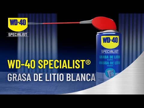 WD-40 Specialist Grasa de Litio Blanca 400ml Doble Acción