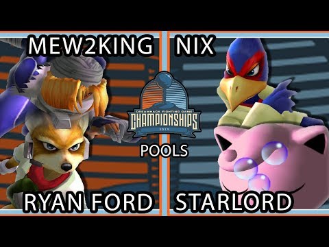 DHATL 2019 SSBM Teams - Mew2King & Ryan Ford Vs. NIX & Starlord Smash Melee Tournament Pools