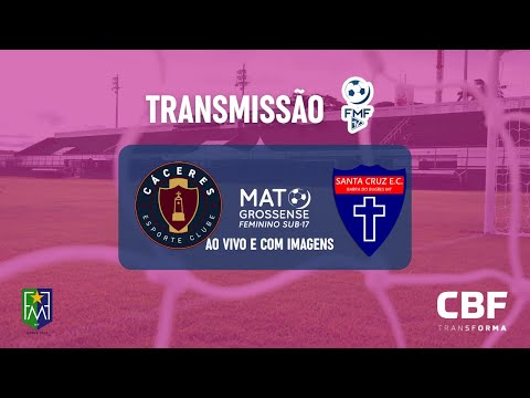Cáceres x Santa Cruz - AO VIVO -  Mato-grossense Feminino SUB-17