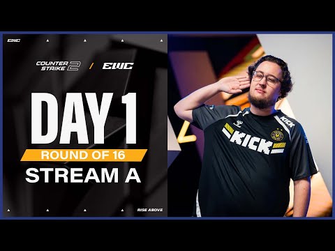 Counter-Strike 2 at EWC 25 - Day 1 - Round of 16 - Stream A