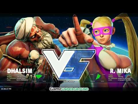 GUM07 SFV - LuckyD (Dhalsim) Vs. The Metal Face (R.Mika)