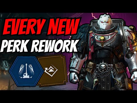 Every NEW PERK Coming to Space Marine 2 in Patch 12 Techmarine Update Explained