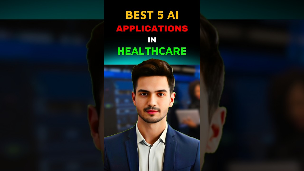 Best 5 AI Applications In Healthcare 🔥😱🔥 #healthcare #trending