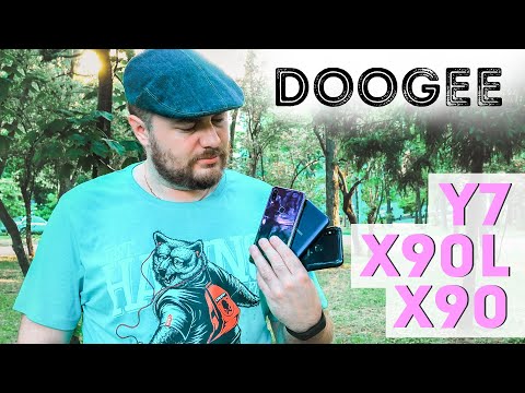Doogee Y7, X90, X90L - обзор смартфонов