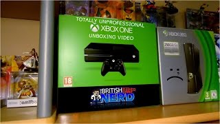 Totally unprofessional Xbox One unboxing video...