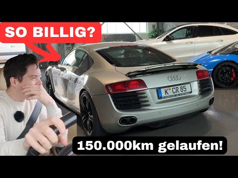Billigster SUPERSPORTWAGEN 😳😍 (AUDI R8 4.2 FSI)