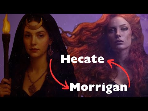Two Queens...ONE goddess? How are they connected? (Hecate and Morrigan)