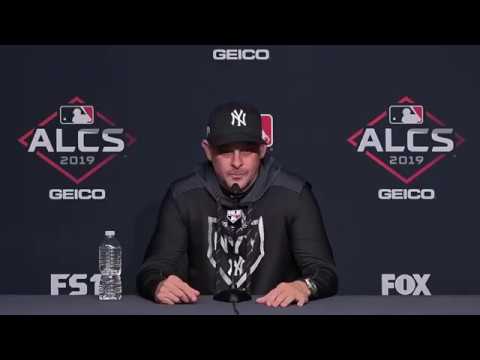 Aaron Boone on Yankees' must-win ALCS Game 5