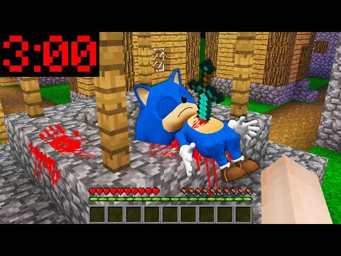 GECE 03:00'TE BEBEK SONICE NE OLDU? 😱 Minecraft