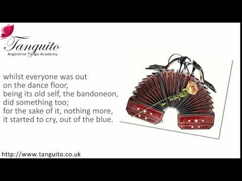 Enrique Rodriguez, 'Son cosas del bandoneon' - English translation