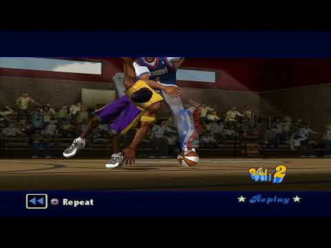 Denver Vs Lakers Finals Game in NBA Street Vol 2 |