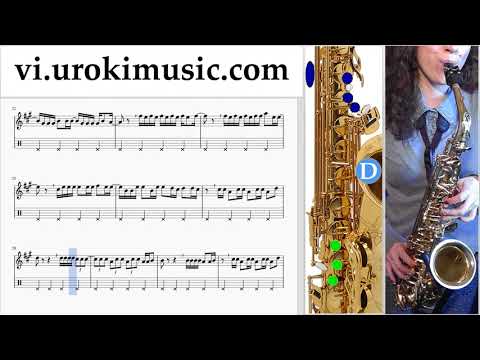 Tự Học Saxophone (Alto) Luis Fonsi, Demi Lovato - Échame La Culpa Hướng Dẫn  Bài Hát Phần 2 um-ih687