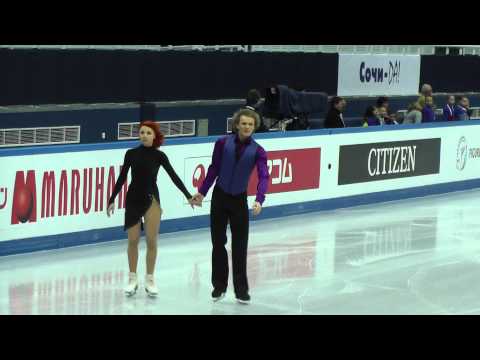 JGPF 2012 Evgenia KOSIGINA  Nikolai MOROSHKIN warm up SD