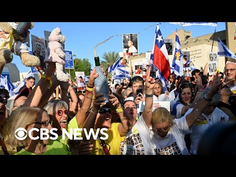 Group of Israeli hostages released by Hamas | full coverage