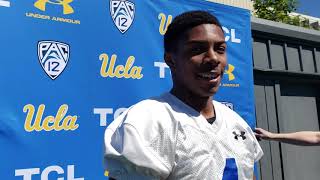 Stephan Blaylock after practice March 16