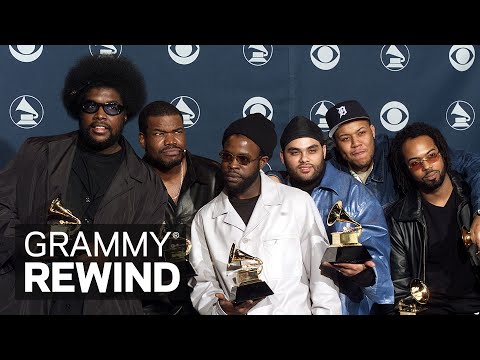 Watch The Roots And Erykah Badu Gleefully Win Their First GRAMMY in 2000 | GRAMMY Rewind