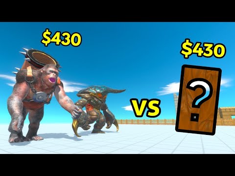 Goro with Ranthorn vs random team same price animal revolt battle simulator
