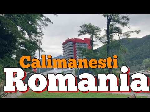 Walking in Calimanesti, Romania 🇷🇴