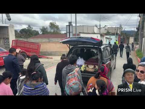 Entierro de fundador marimbista Mi Linda Morena Marcelino Ajuchan Aspuac San Bartolomé Milpas Altas 