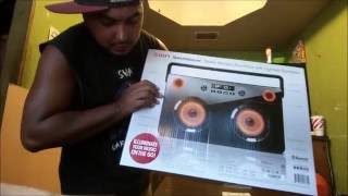 UNBOXING MY ION SPECTRABOOM BOOMBOX - AND MY CHOICE OF SOUND TEST