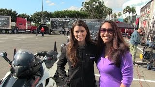 Can-Am Spyder with Danica Patrick